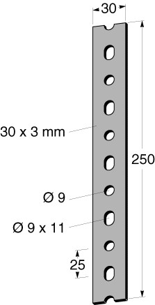 mp bolagen Pendant joint 250x30 mm pendant joint