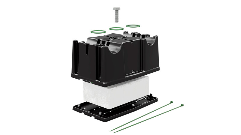 mp bolagen Kiinnitystarvike mp bolagen pvx2 c4 ulkok.kannake m8 hdpe