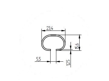 mp bolagen Kabelstege 6 m 6002-48 hst 200x55x6000
