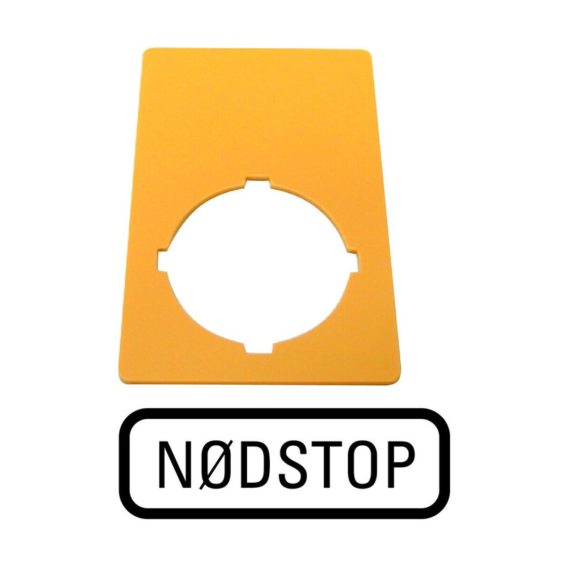 HÄTÄ-/SEIS-KILPI EATON M22-XZK-DK99 DK NØDSTOP