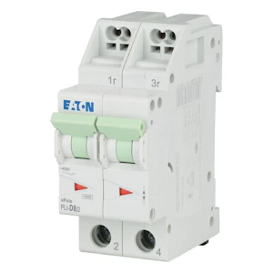 eaton Johdonsuojakatkaisija eaton pli-d8/2, 10ka 2-nap d 8a