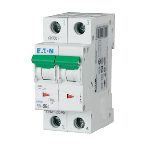 eaton Johdonsuojakatkaisija eaton pls6-d6/2 6ka 2-nap d 6a
