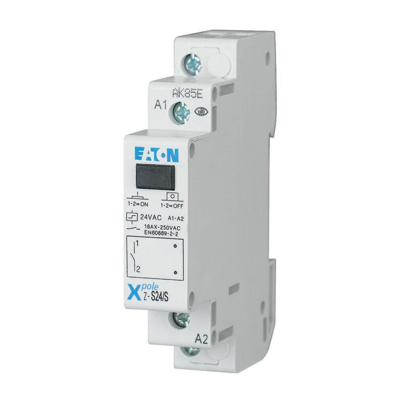 eaton Tryckrelä z-s24/s, 1 sulk. 24v50hz/12vdc