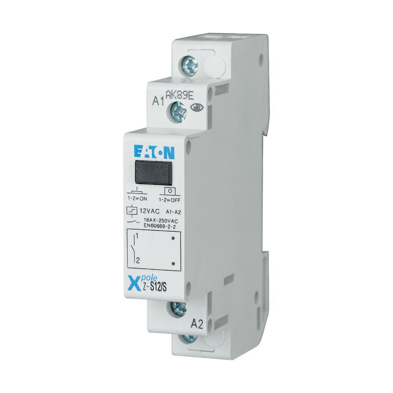 eaton Pushrelay z-s12/s, 1 sulk. 12v50hz