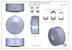 merika Cover flange set merika for surface mounting angle