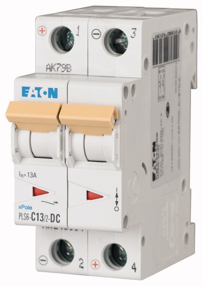 eaton Miniature circuit braker pls6-c13/2-dc