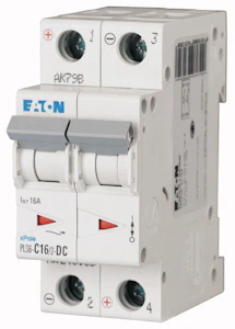 eaton Miniature circuit braker pls6-c16/2-dc