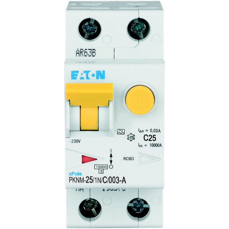 eaton Combined rcd/mcb pknm-25/1n/c/003-a