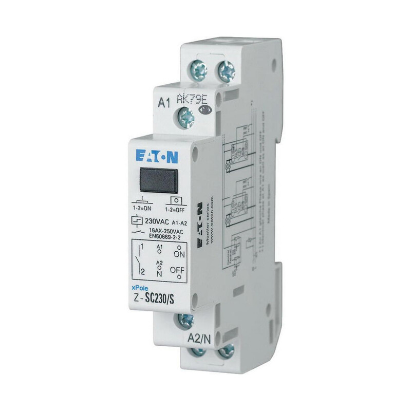 TRYCKRELÄ Z-SC230/S, 1SULK. 230V50HZ