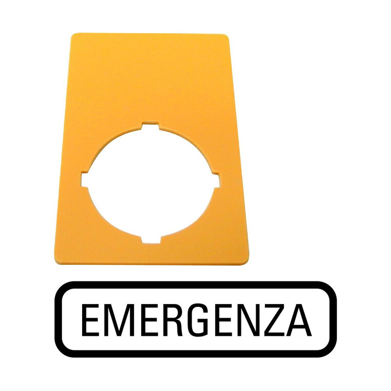 HÄTÄ-/SEIS-KILPI EATON M22-XZK-I99 IT EMERGENZA