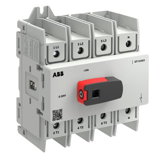 abb Kuormankytkin vipu ot plus 4-nap. 125a 690v ac-22a