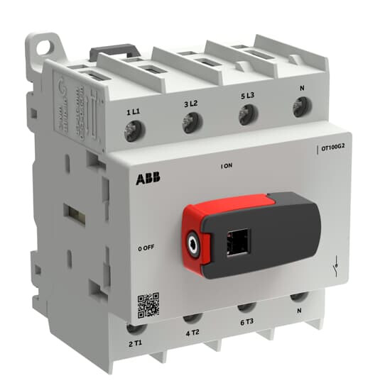 abb Lastbrytare med vippa ot plus 4-p. 100a 415v ac-22a