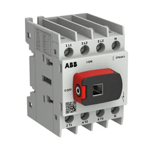 abb Lastbrytare med vippa ot plus 4-polig 63a 415v ac-22a