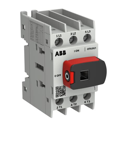 abb Lastbrytare med vippa ot plus 3-polig 63a 415v ac-22a