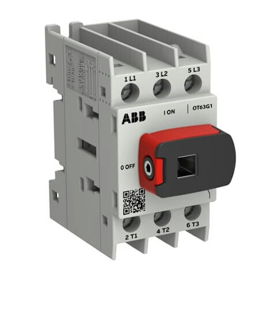 ABB LOAD BREAK SWITCH OT PLUS 3 POLES 63A 415V AC-22A | Load Break ...