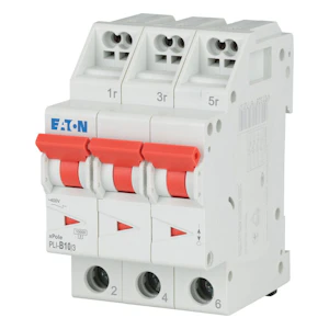 eaton Dvärgbrytare pli-b10/3, 10ka 3-nap b 10a