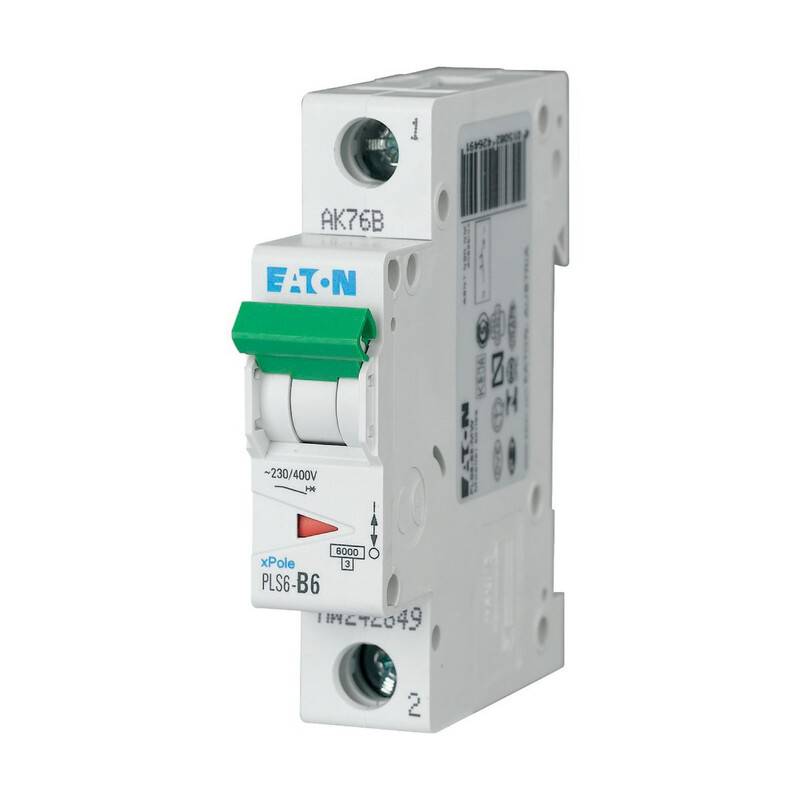 JOHDONSUOJAKATKAISIJA EATON PLS6-C6, 6kA 1-NAP C 6A