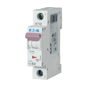 eaton Johdonsuojakatkaisija eaton pls6-c32, 6ka 1-nap c 32a