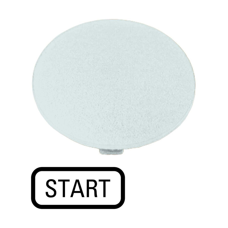 eaton Button plate, mushroom,+i m22-xdp-w-gb1