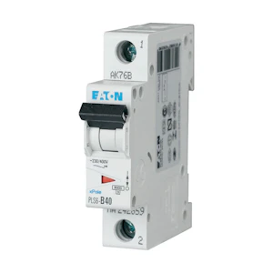 eaton Johdonsuojakatkaisija eaton pls6-c40, 6ka 1-nap c 40a