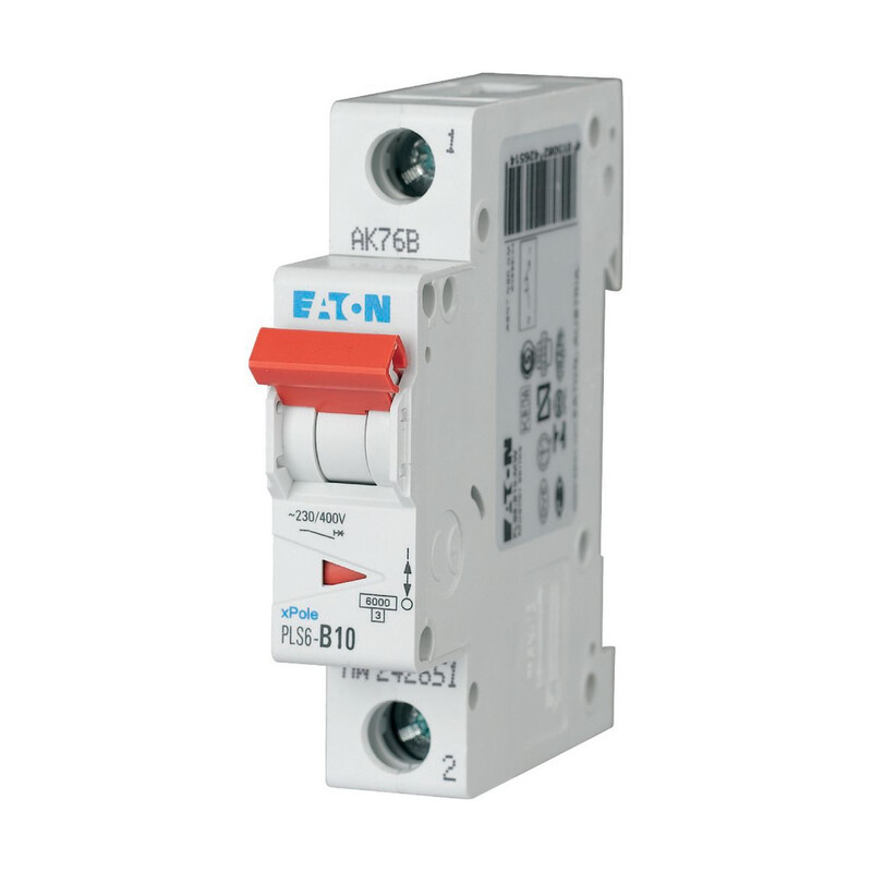 JOHDONSUOJAKATKAISIJA EATON PLS6-D10, 6kA 1-NAP D 10A