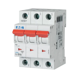 eaton Johdonsuojakatkaisija eaton pls6-d10/3 6ka 3-nap d 10a