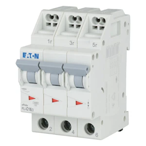 eaton Dvärgbrytare pli-c16/3, 10ka 3-nap c 16a