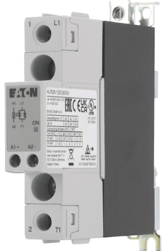 PUOLIJOHDERELE EATON MAX 25A, 600V, OHJAUS 4-32VDC