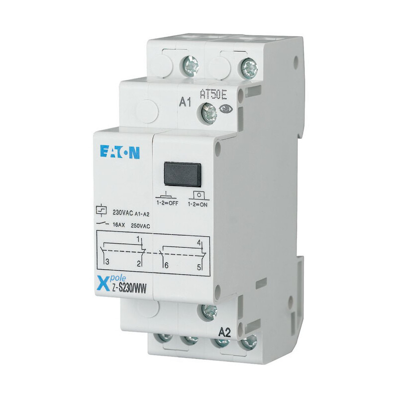 eaton Tryckrelä z-s230/ww, 2 vaihtok. 230v50hz