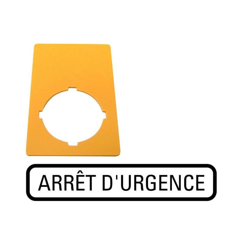 HÄTÄ-/SEIS-KILPI EATON M22-XZK-F99 FR ARRÊT D´URGENCE