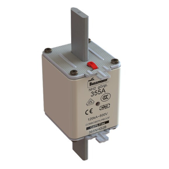 eaton Kahvasulake cooper-bussmann 355nhg2b 500vac gg-gl 355a 2