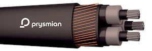 prysmian Medium voltage power cable ahxcmk-hf b2ca 3x95/25 10kv