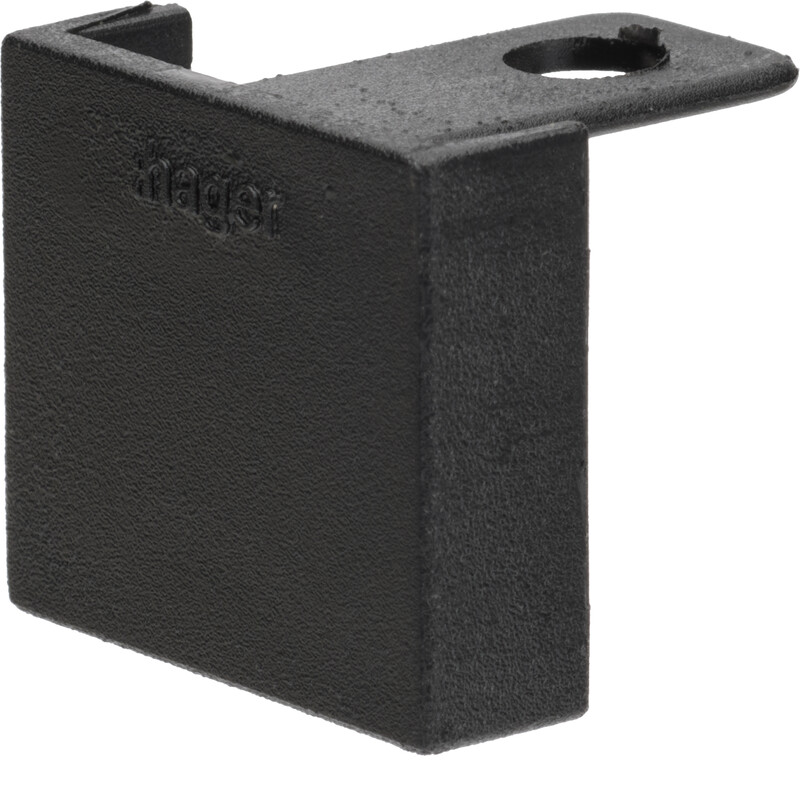 hager End plate tehalit.lf lf200206 hf lf20x19 black