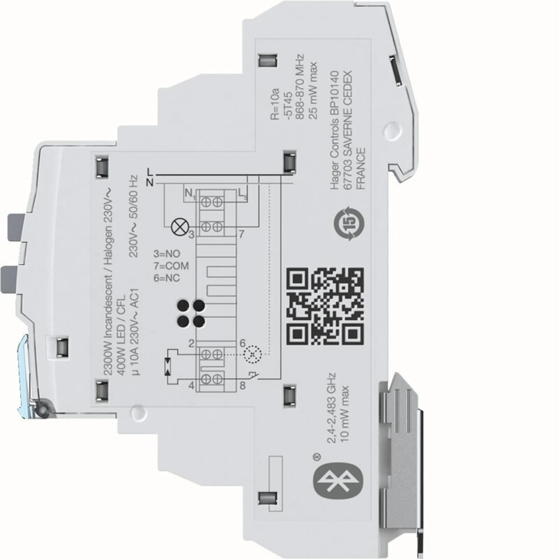 hager Kellokytkin digit cronotec egn100 1k/10a monit. bt 1m din