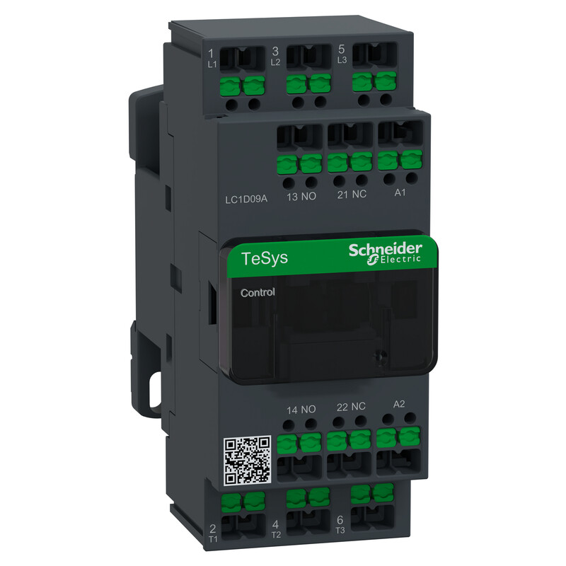 schneider electric Contactor tesys 09a 3p 690v ac, snap-in