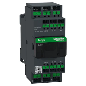 schneider electric Contactor tesys 25a 3p 100-250v ac/dc snap-in