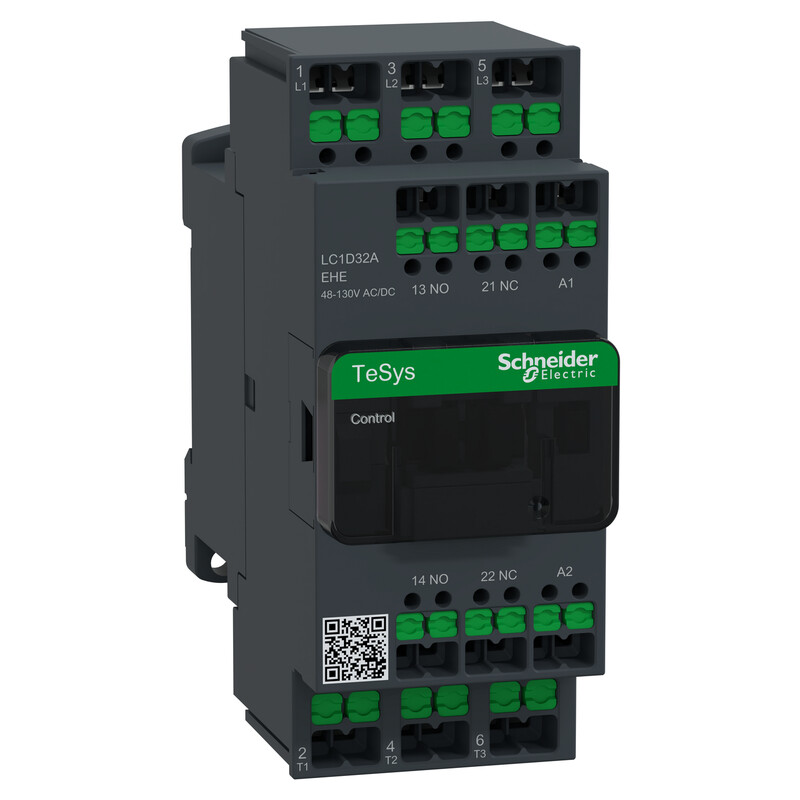 schneider electric Contactor tesys 32a 3p 48-130v ac/dc snap-in