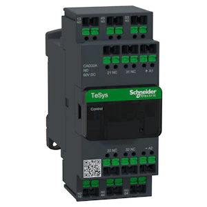 schneider electric Relay tesys 3no 2nc 3p 60v dc snap-in