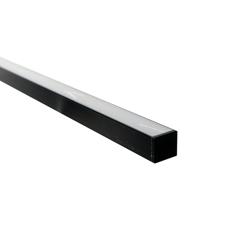 LED PROFILE PREMIUM PROFILE PROFILE 2M, BLACK