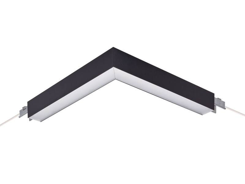 philips Pinta-/ripustusvalais. keyline 2900lm 21w 840 dali 60x60 bk