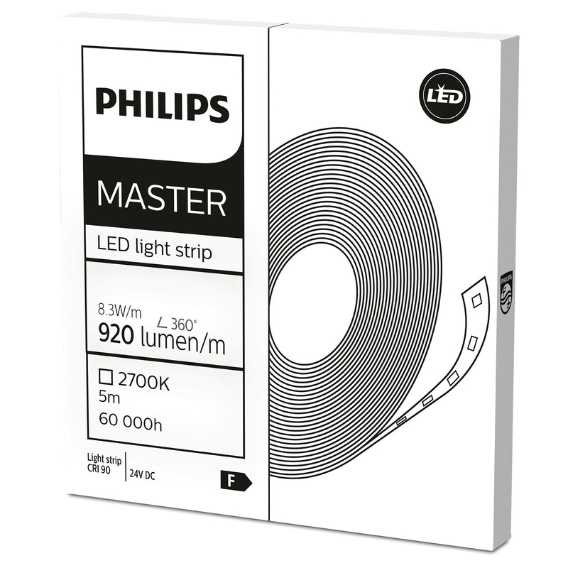 philips Mas ledstrip 920lm/m 927 37w 5 meters ia