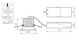 philips Downlight coreline 1000lm 830 10w d68 alu fixed