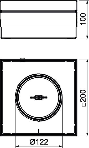 obo bettermann Floor box obo udhome4 2vf 2, 6-mod, rst