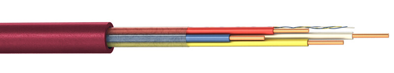 MERKINANTOKAAPELI VOKA KLM-HF 2X1,0 Dca PU K500