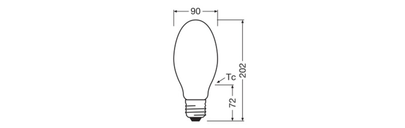 ledvance Ympärisäteilevä lamppu hid led hql fil v 32w/827 5400lm e40