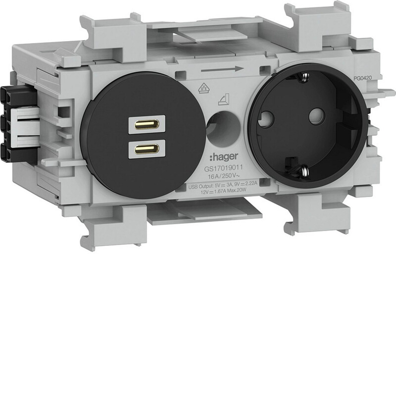 KANAVAPISTORASIA ECOLINE GS1701 PR + USB C-C HF MUS
