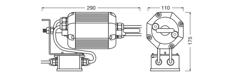 ledvance Electrical accessories hb el conv box 30w 3h mt at