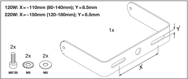 ledvance Mekaaninen lisätarvike high bay hb comp sanka 220w
