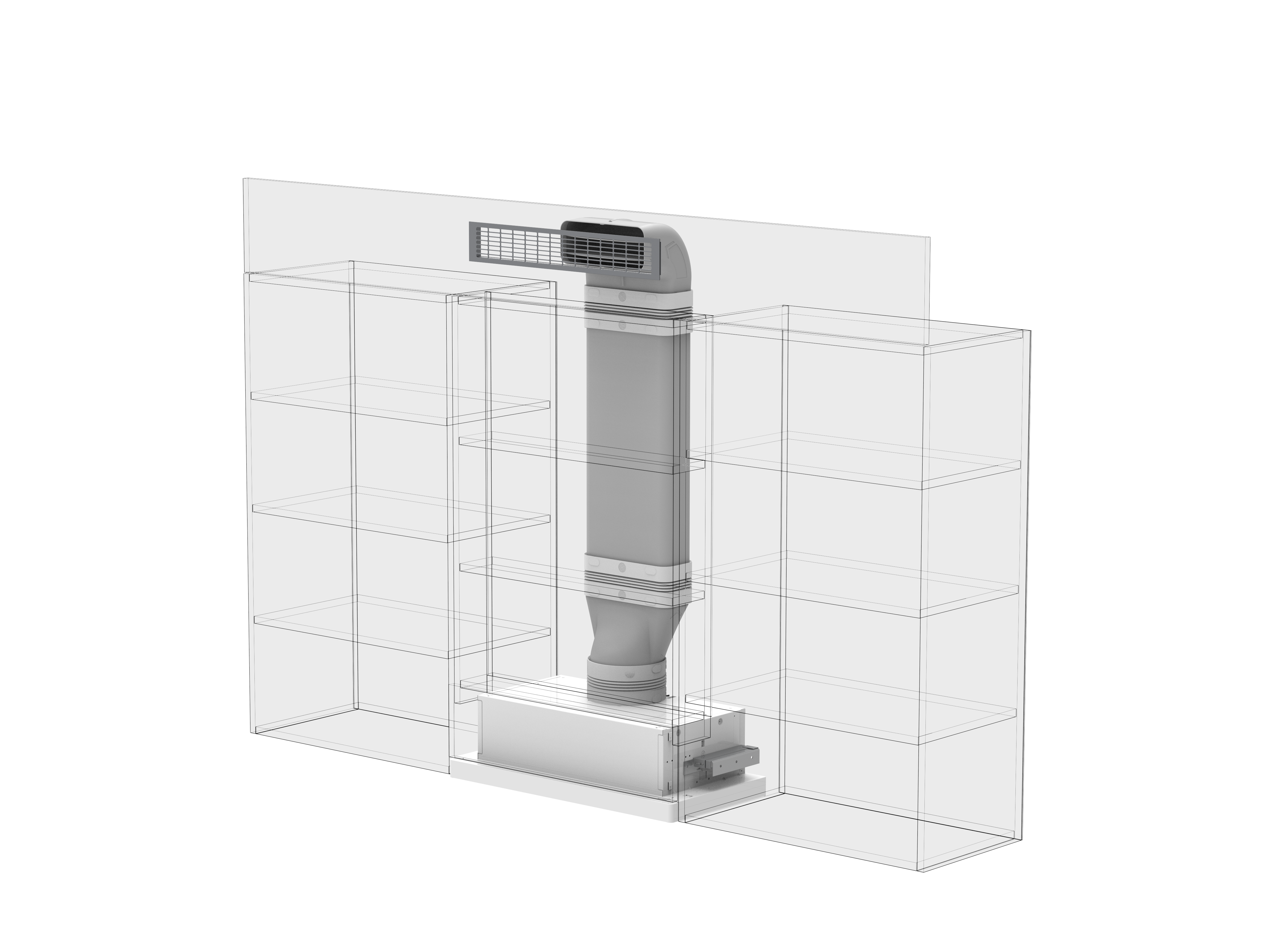 DUCT SAVO AIRVENT UP PRO PIPE KIT