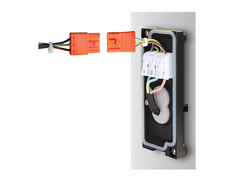 exaktor Outdoors wall luminaire ivy s 1xled 830 dim bl
